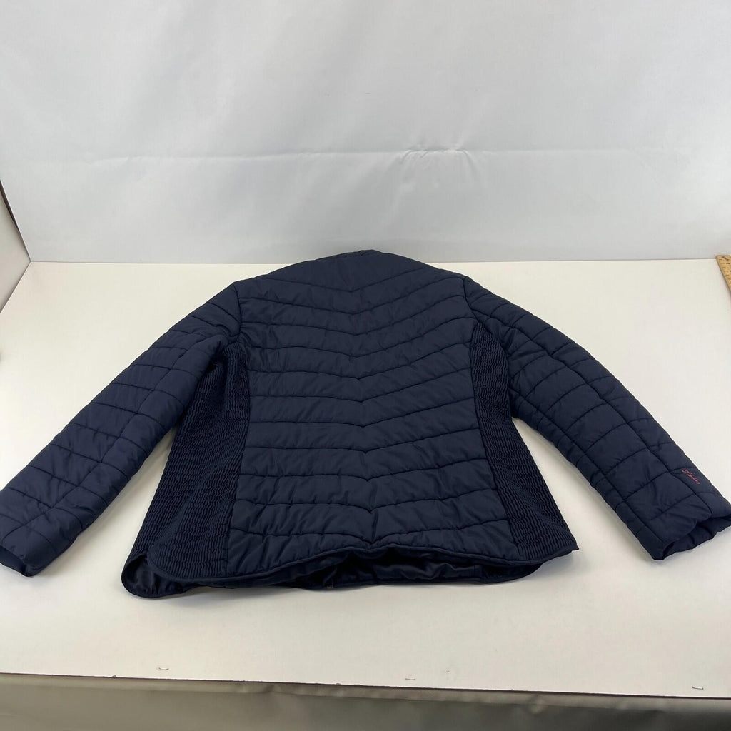 Joules Warm Welcome Collection Quilted Jacket Navy Blue size 18