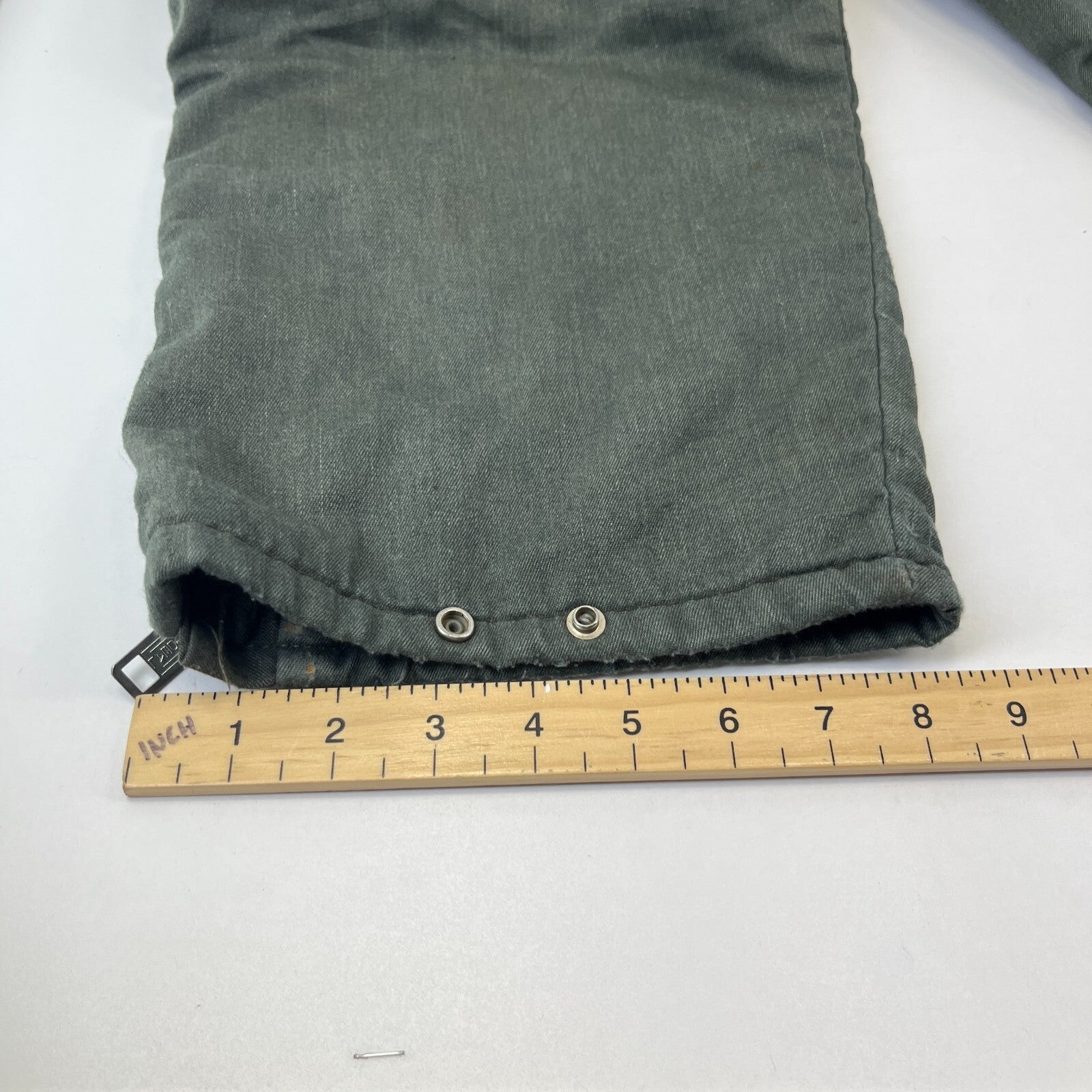 Key Imperial Green Heavy Duty Overalls Quilted Insulated Mens Large-Reg USA Made