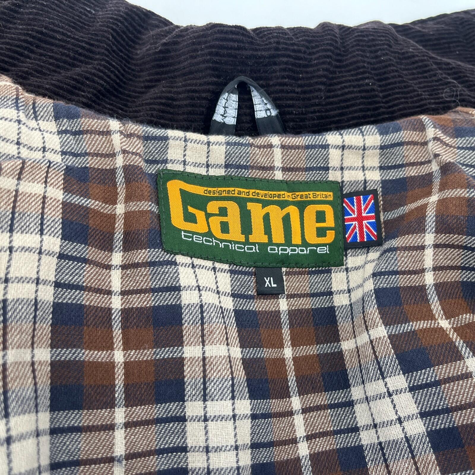 Game Technical Apparel Insulated Wax Jacket Dark Green size XL Near Mint