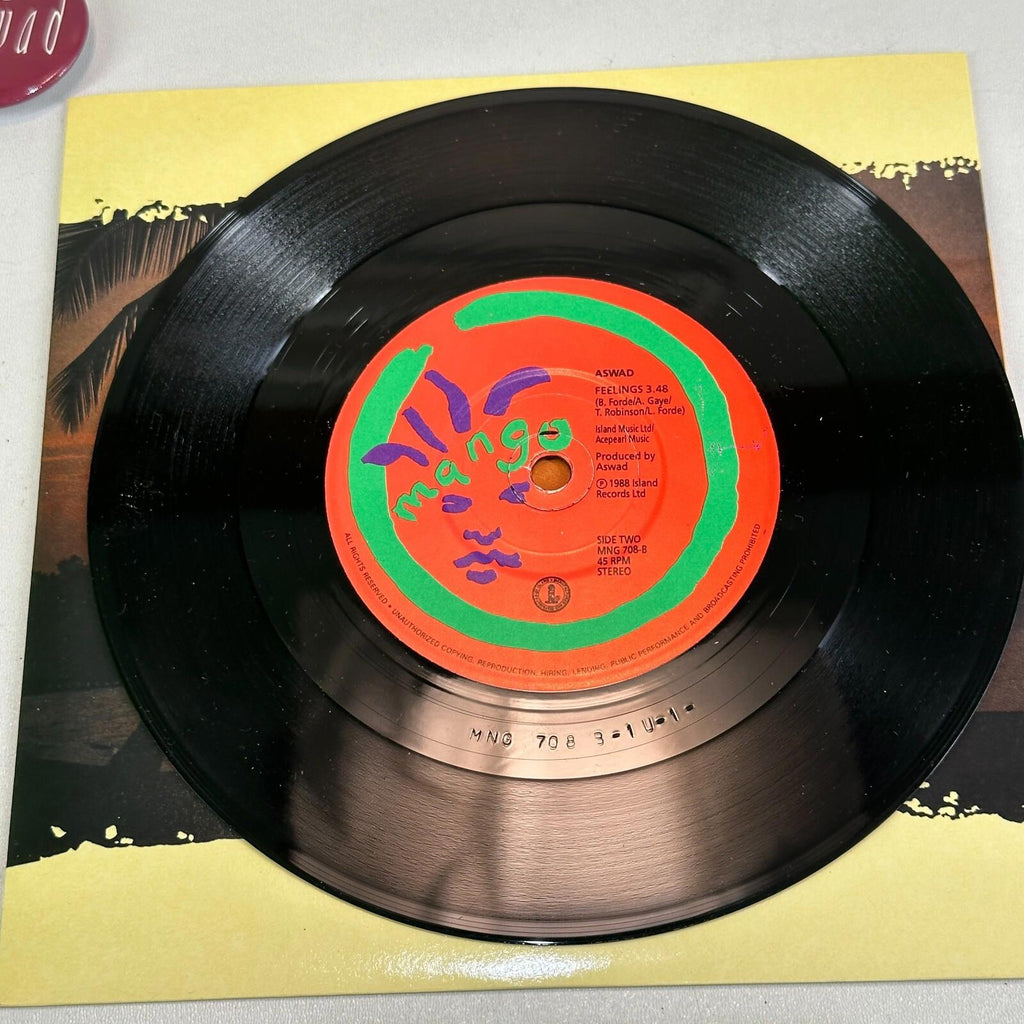 Aswad On & On - Feelings Limited Edition Box Set 7" Vinyl Single Complete NM/VG