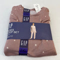 Gap Womens Pyjamas Sleep Set Night Top 2 Piece Loungewear Pastel Pink size 2XL