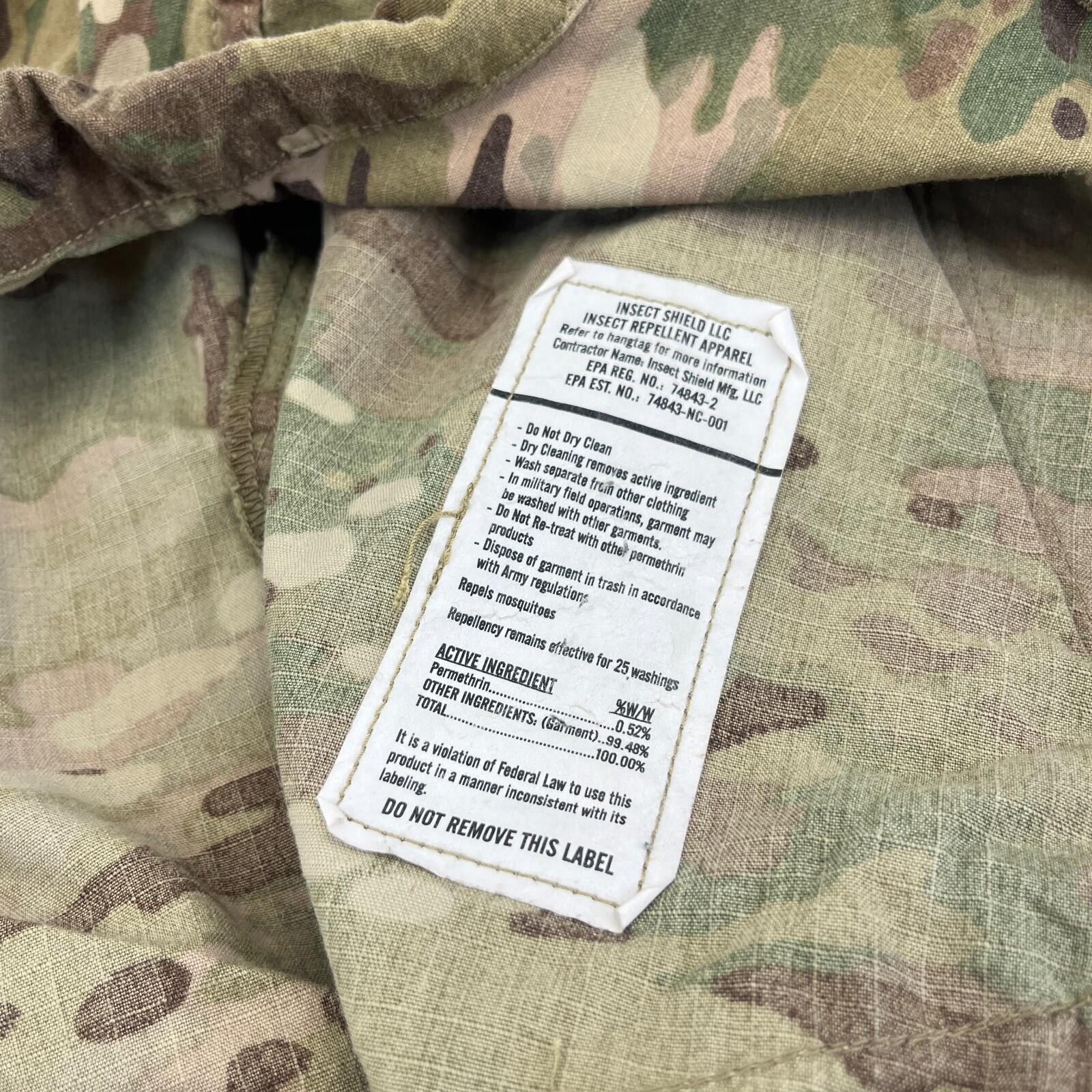 US Army Surplus Issue Woodland BDU Jacket Camo Combat Uniform size Large