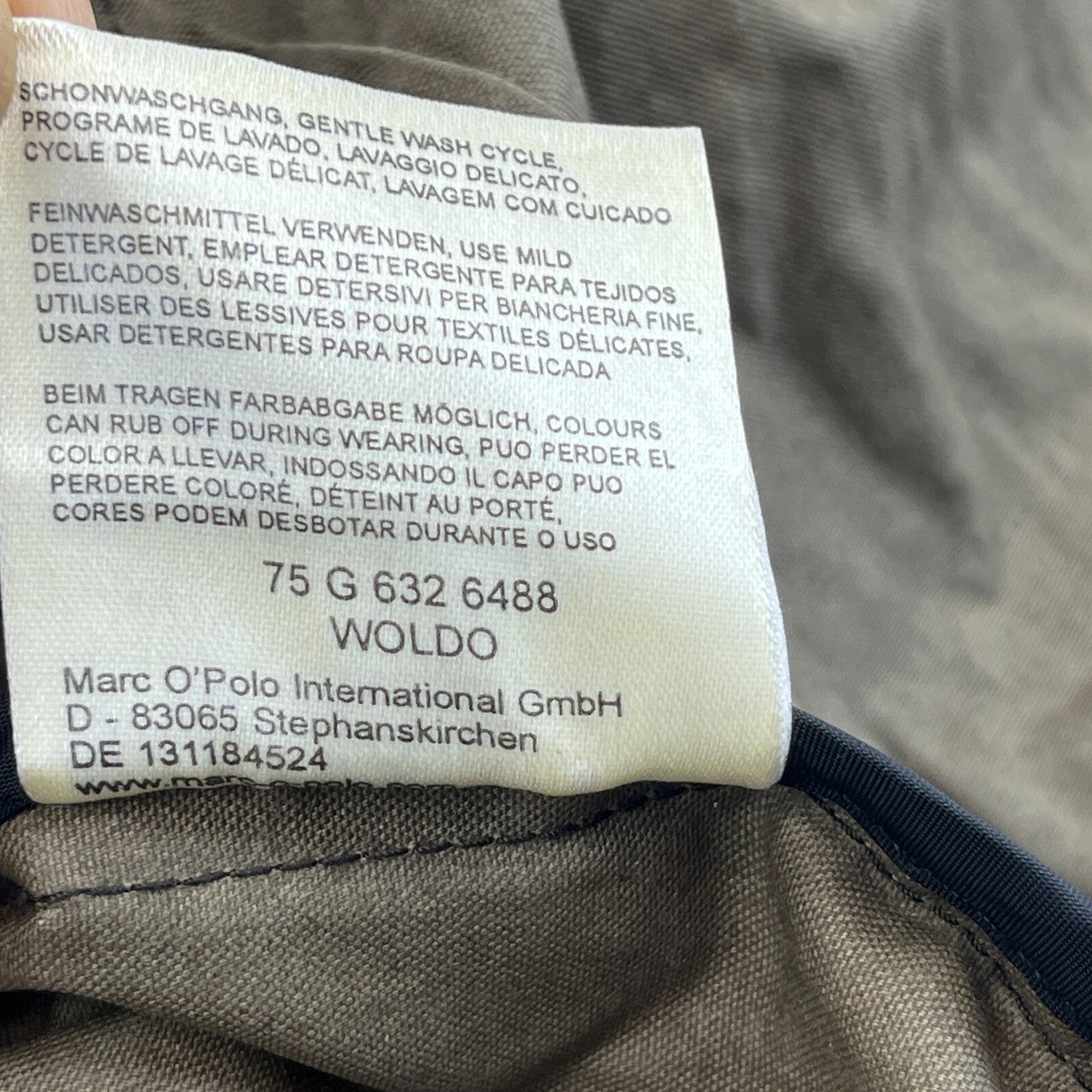 Marc O’Polo Mens Waxed Overcoat Jacket Wax Coat EU size 54 (UK Large)