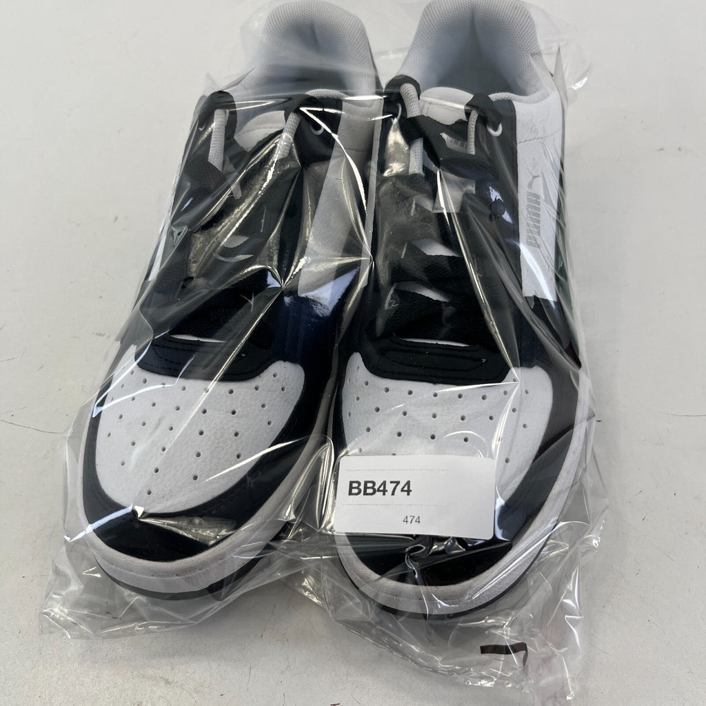 Puma Caven Trainers White Black Green 392290-58 Basketball size UK 7 - EU 40.5