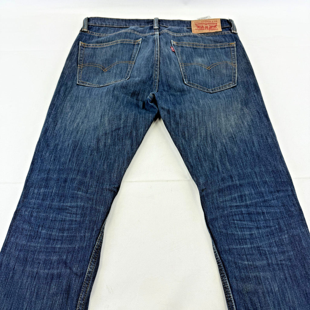 Levi's 510 Jeans Mens Blue Slim Skinny Stone Wash W32" L34" Levi Strauss Denim