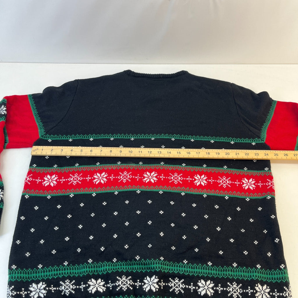 Rick and Morty Pickle Rick-mas Ugly Christmas Jumper Knit Sweater size 2XL
