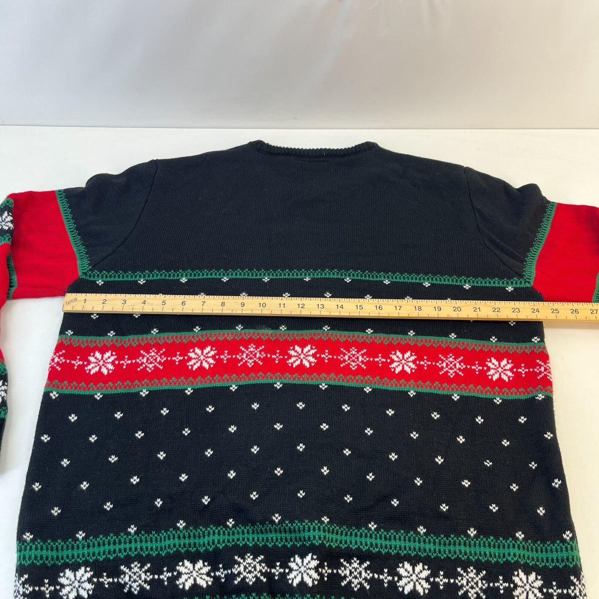 Rick and Morty Pickle Rick-mas Ugly Christmas Jumper Knit Sweater size 2XL