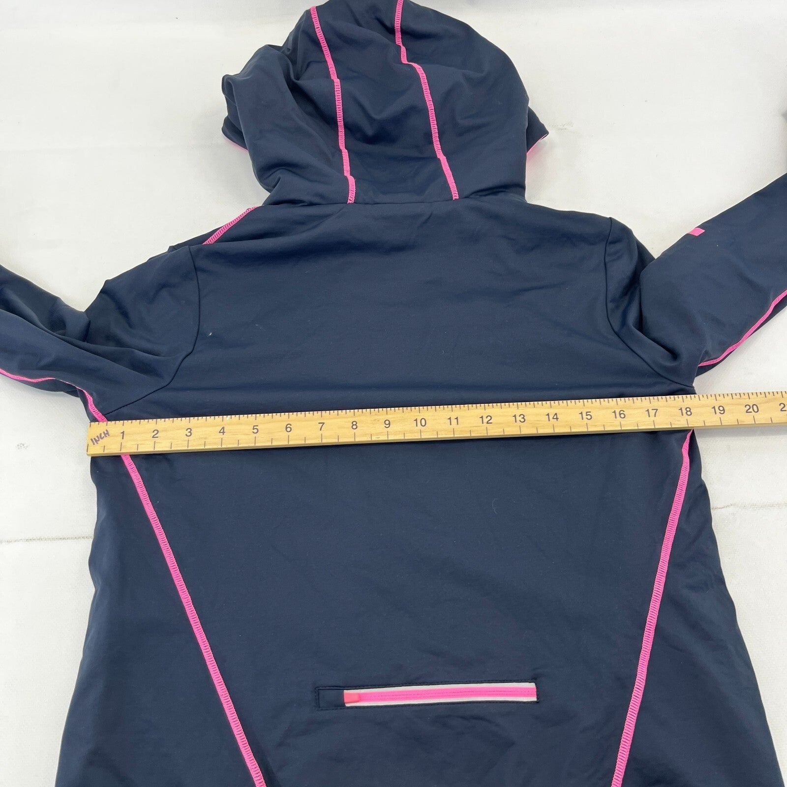 Superdry Tech Softshell Fleece Lined Jacket Black & Pink size M