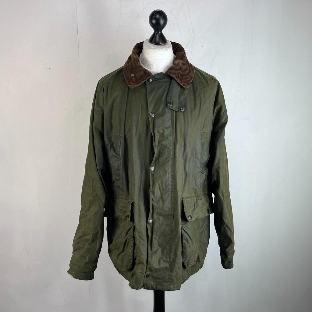 Royal Spencer Mens Wax Hunting/Farming Jacket in Green size Large