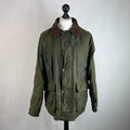 Royal Spencer Mens Wax Hunting/Farming Jacket in Green size Large