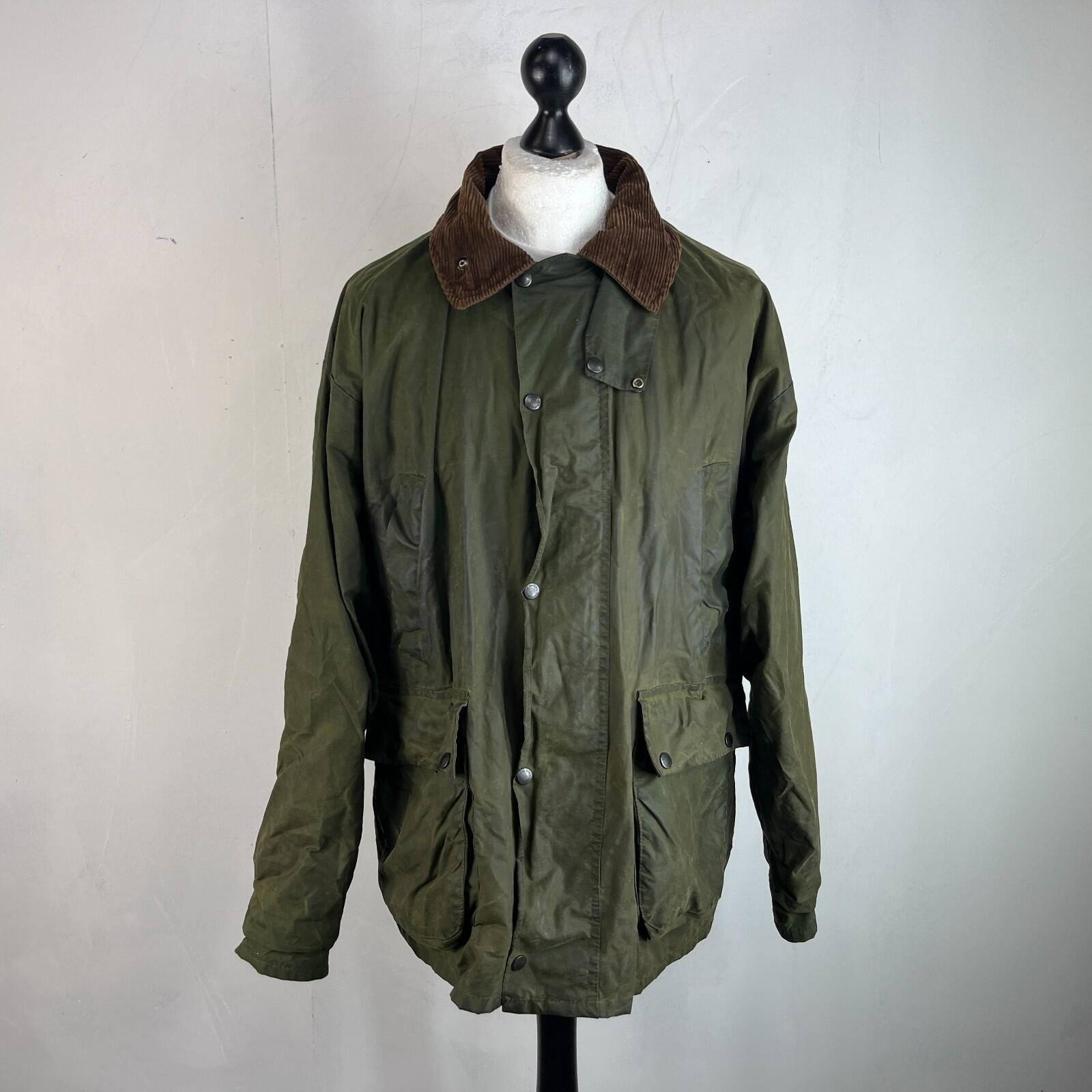 Royal Spencer Mens Wax Hunting/Farming Jacket in Green size Large