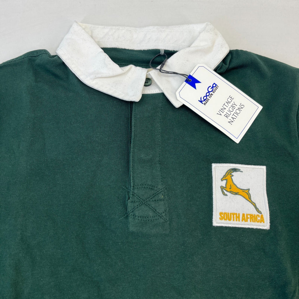 Kooga South Africa Springbok Rugby Jersey Shirt Vintage Style size Medium - New