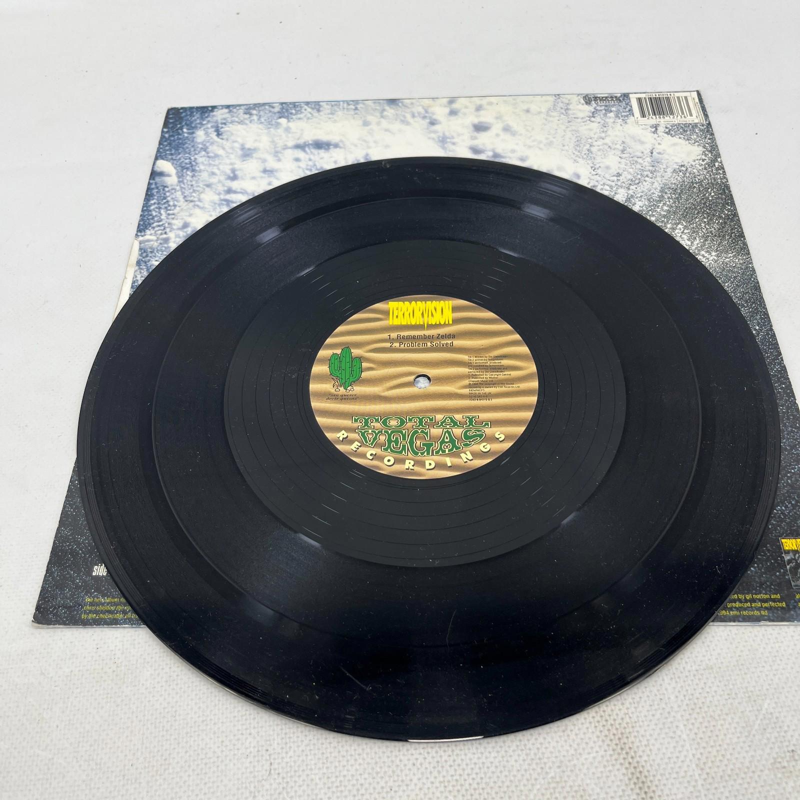 Terrorvision – Oblivion UK 1994 Picture Sleeve 12" Vinyl