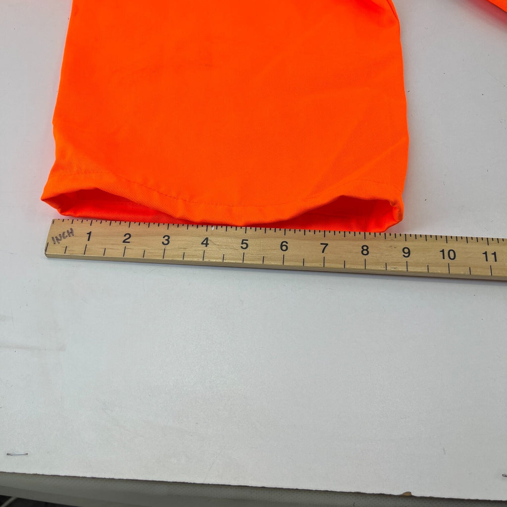 Hercules Men's Hi-Vis Orange Overalls Boiler Suit Coveralls size Large