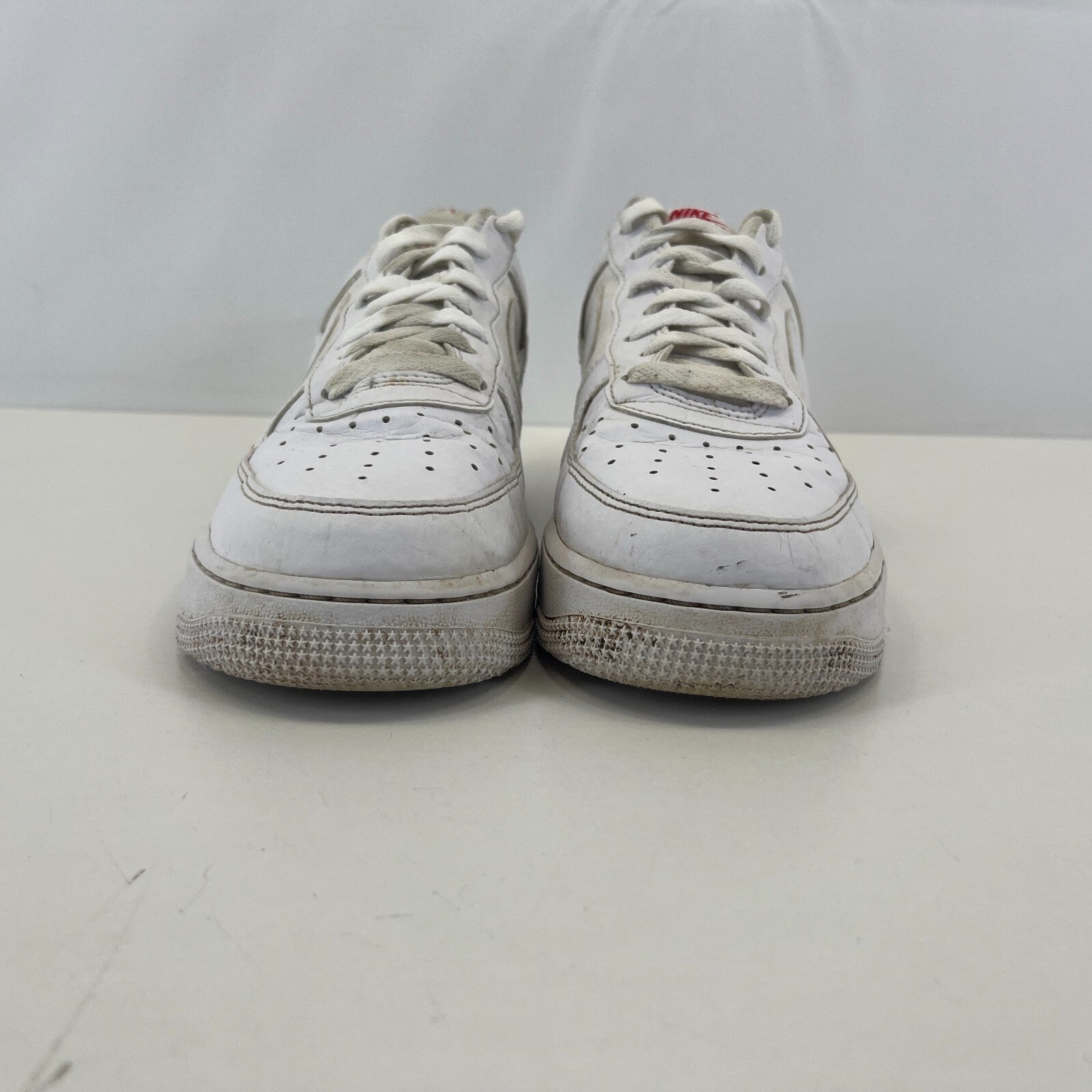 Nike Air Force 1 Low White Red AF1 size UK 9 EU 44