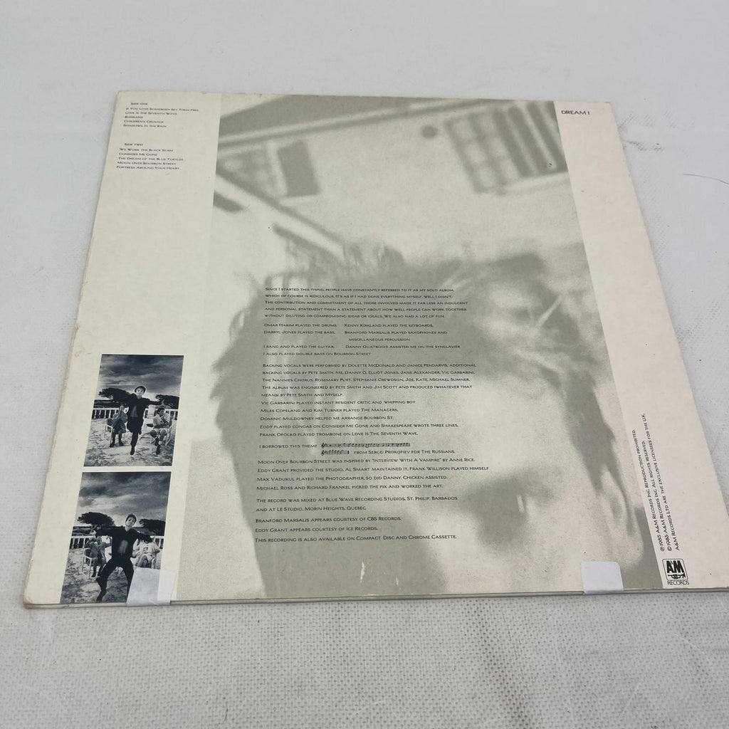 Sting The Dream Of The Blue Turtles UK 1985 EMI Vinyl Record Album LP VG+/G