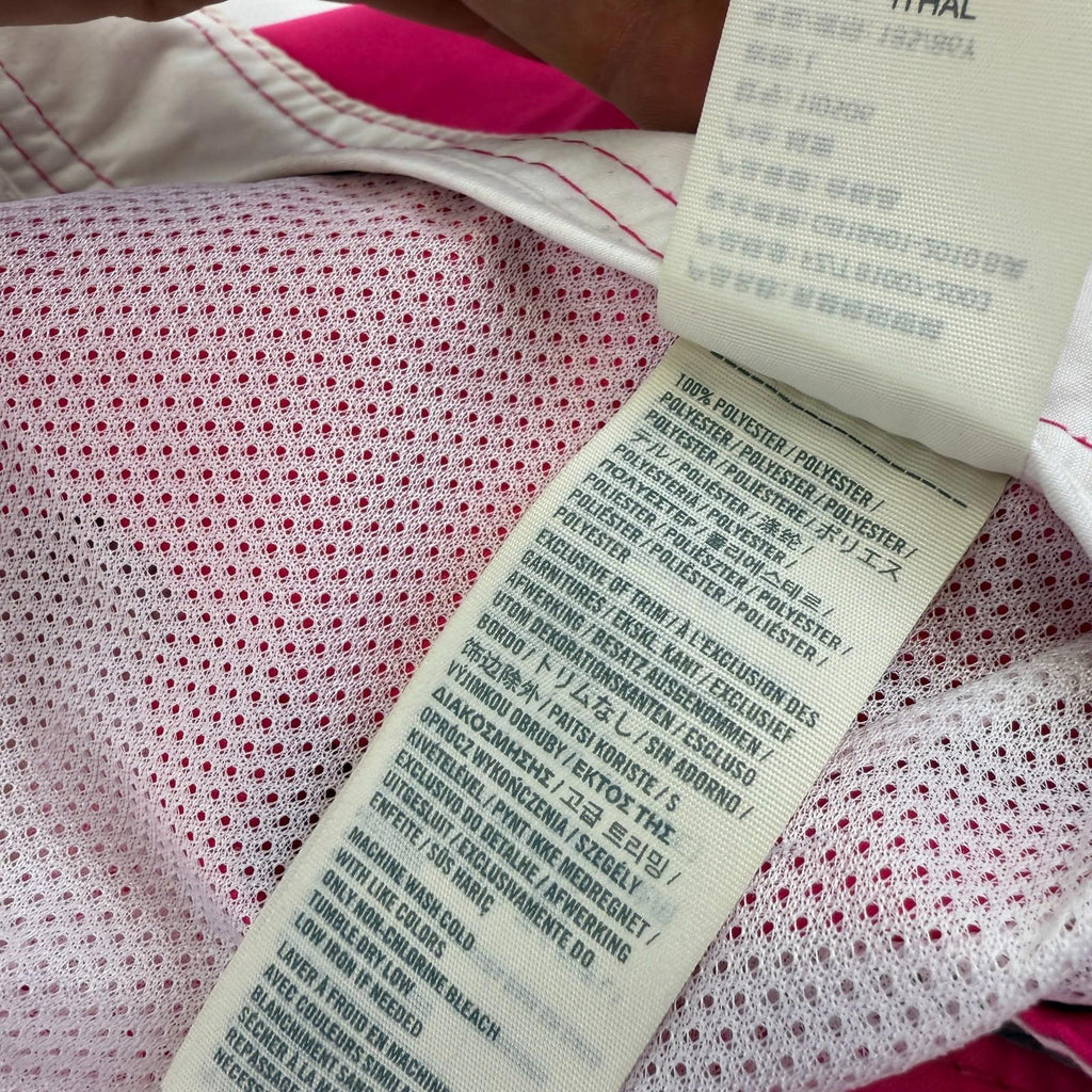 Abercrombie & Fitch Men's Shorts Bright Pink Beach Board Swim Trunks size L Slim