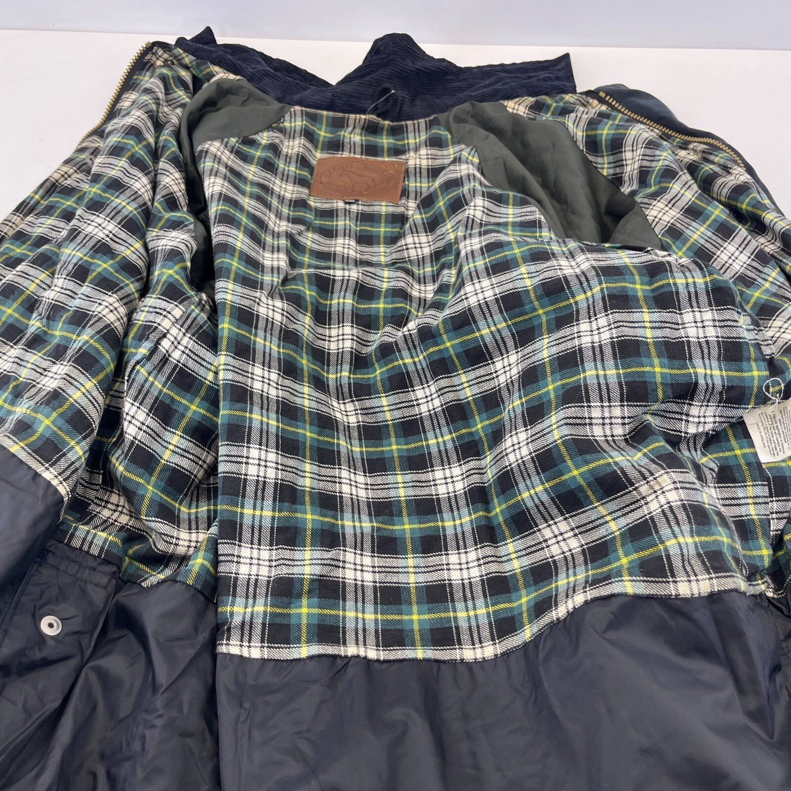 Jurgen Loesdau Wax Jacket in Black Waxed Cotton size 2XL