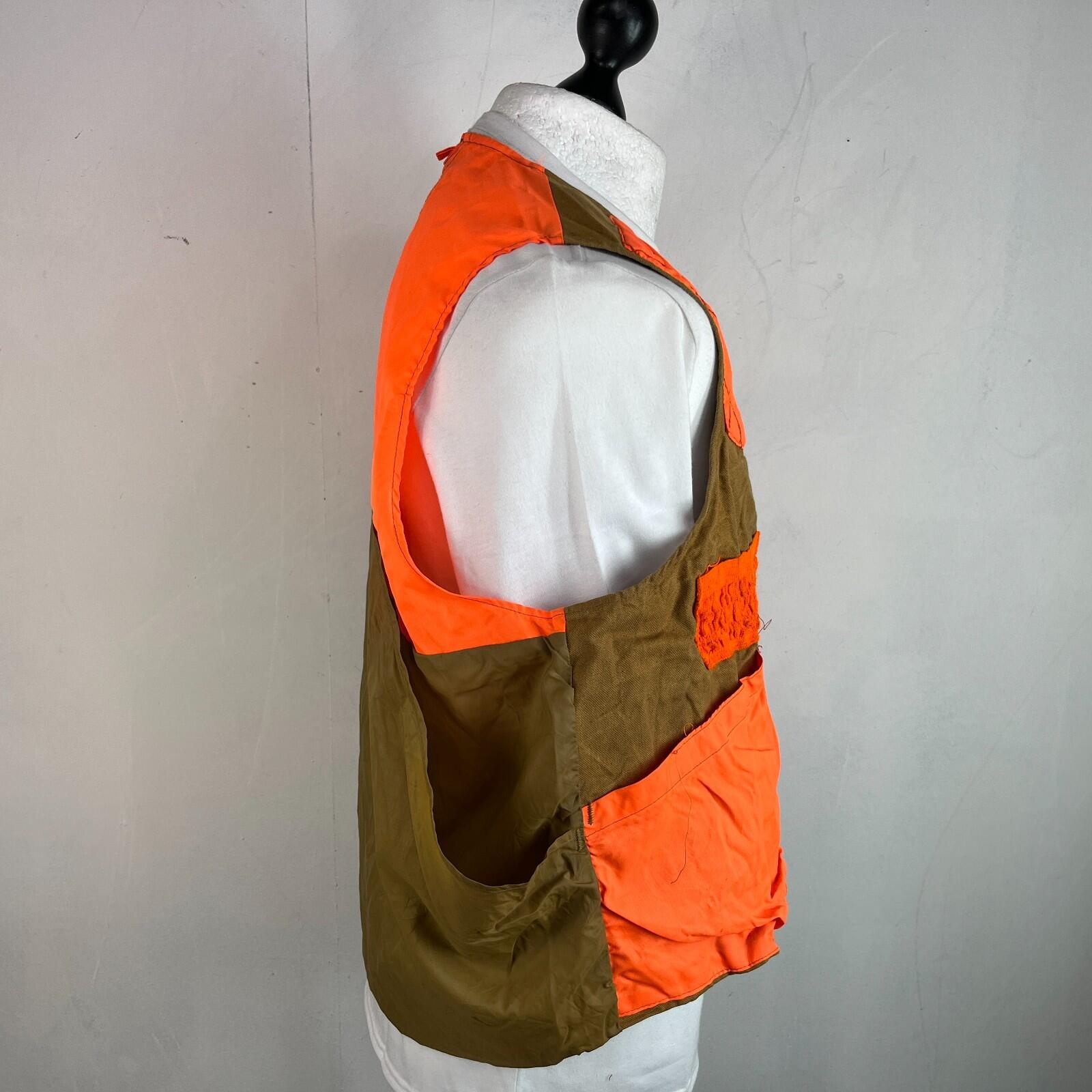 Vintage Game Winner Zipped Shooting Gilet with Cartridge Slots size Large