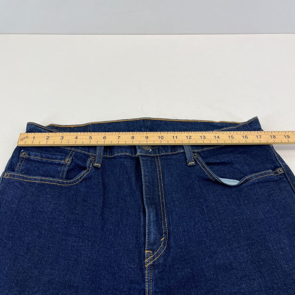 Levi Strauss & Co Levis 505 Jeans Mens Blue Denim Straight Leg W36" L34"