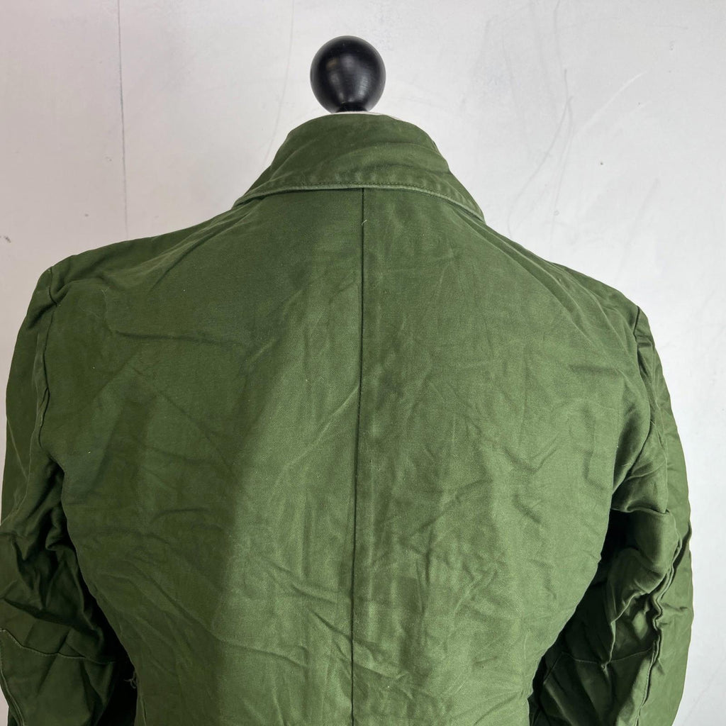 Swedish Army Issue Combat Jacket OG Green Fatigue Coat size C46