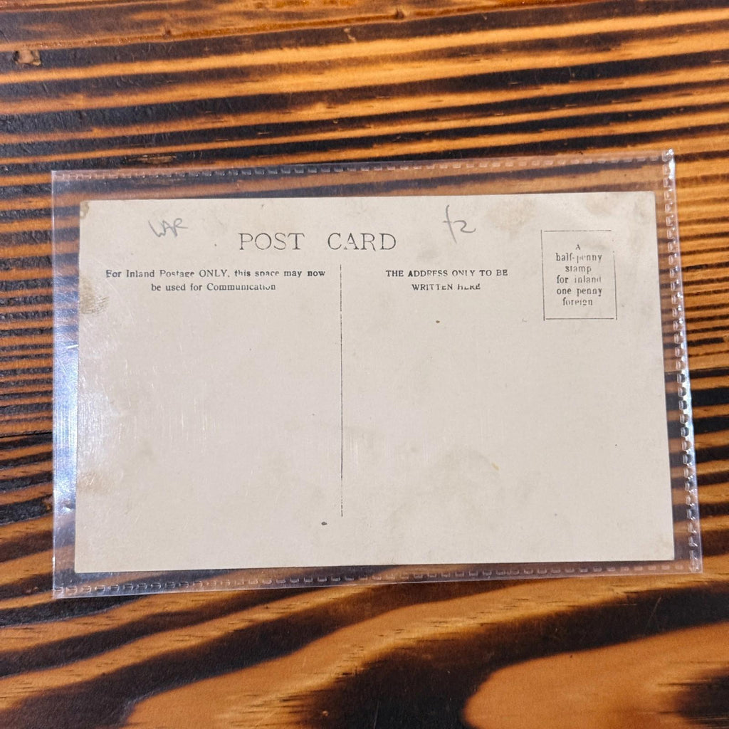 WWI British Military Photo Postcard - VGC