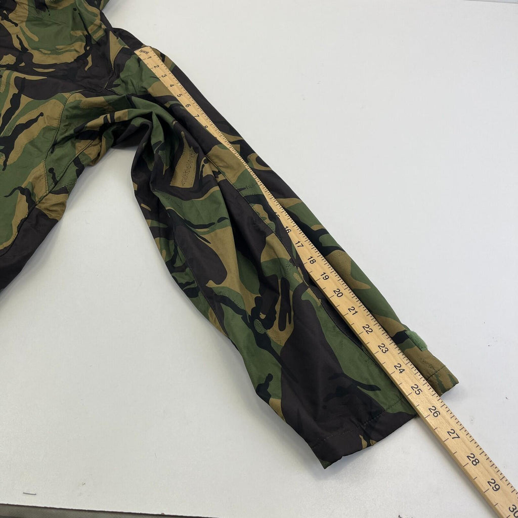 British DPM Camouflage Waterproof Camo Jacket Coat Hooded 180/104 Large