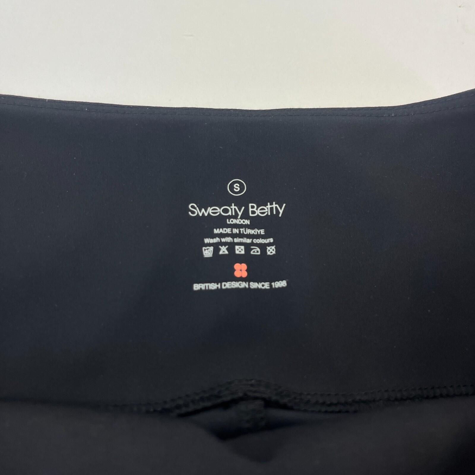 Sweaty Betty Explorer Maternity Trousers in Black size S - Near Mint