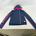 Superdry Tech Softshell Fleece Lined Jacket Black & Pink size M