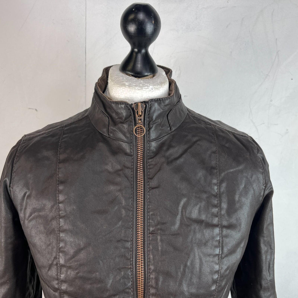Marc O'Polo Women's Brown Short Wax Jacket size EU 40 / UK M