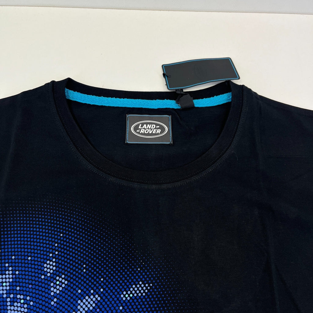 Land Rover Mens Leisure Sport T-Shirt in Black size M