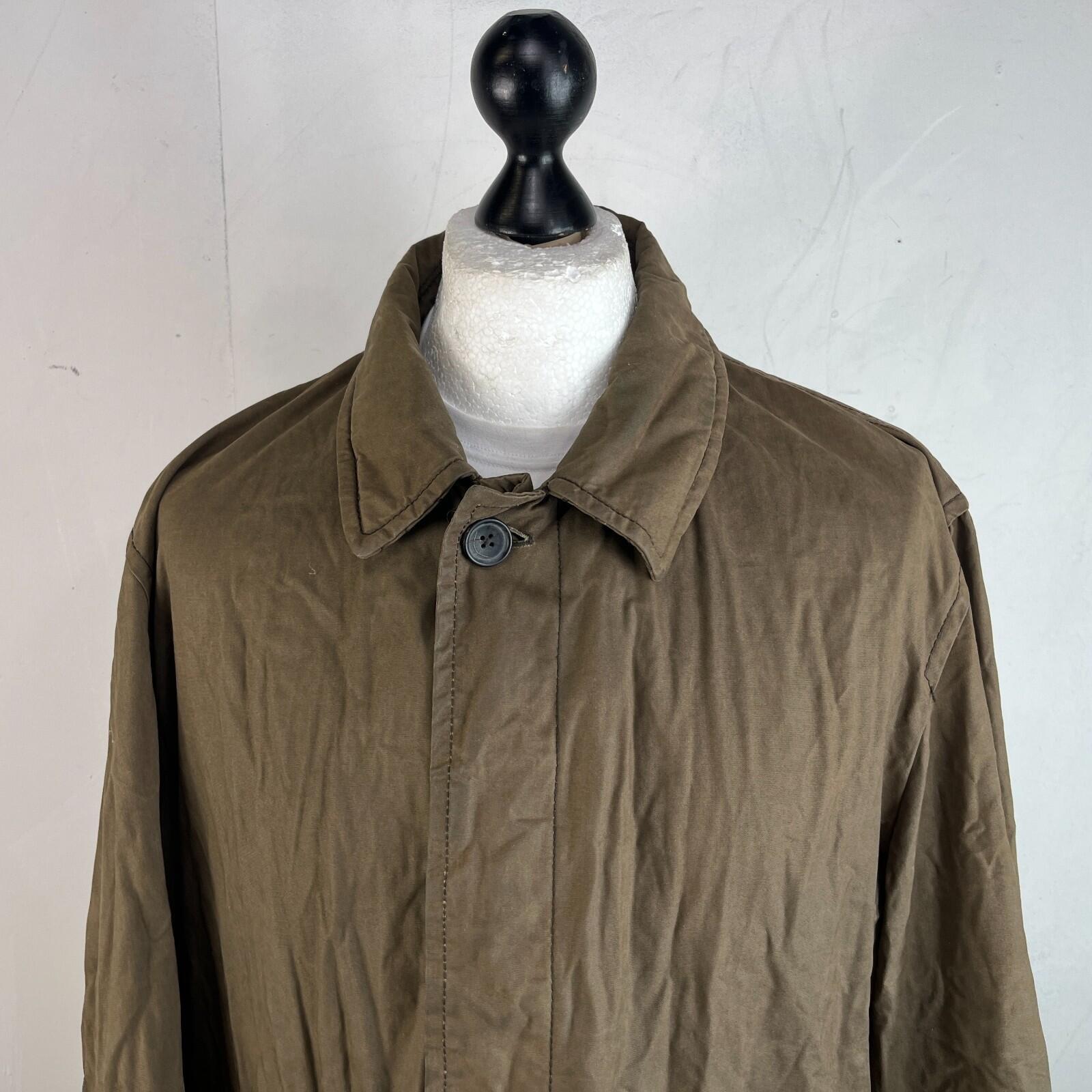 Marc O’Polo Mens Waxed Overcoat Jacket Wax Coat EU size 54 (UK Large)