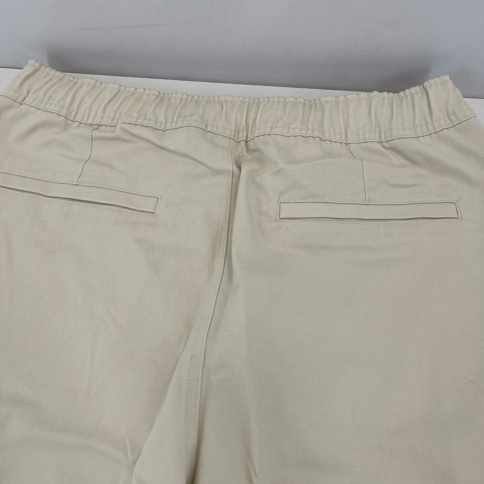 Adidas Originals Chino Pants size M Light Beige Straight Leg Chinos Trousers