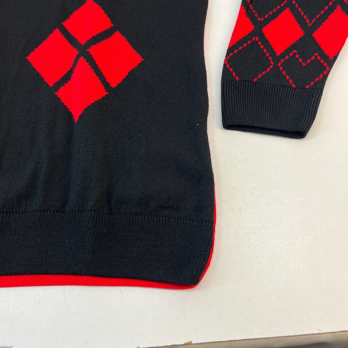 Batman Harley Quinn Xmas Christmas Jumper Sweater size 2XL Gotham Joker - New
