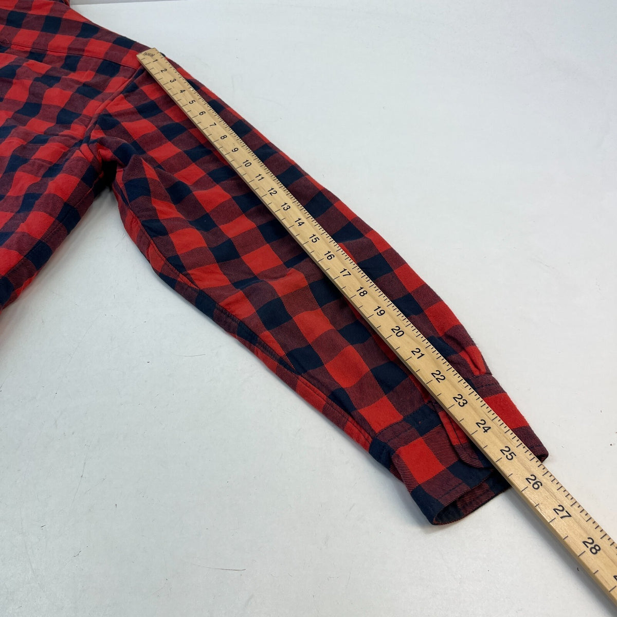 J Crew Men's Insulated Sherpa Lined Shacket Jacket Red Lumberjack Shirt size M