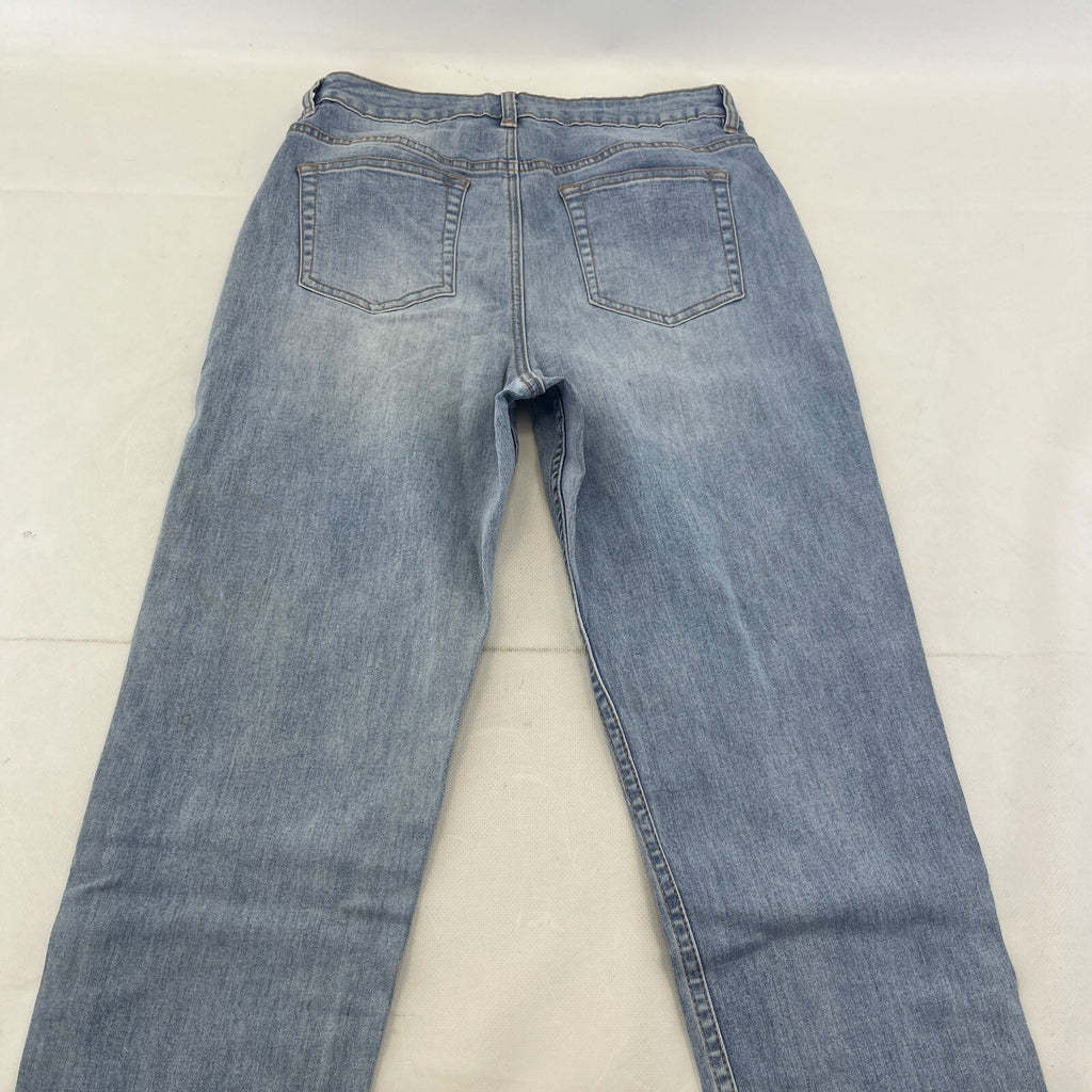 George Mid Blue Denim Jeans UK size 12 Taper Body Sculpt Stretch - NWOT