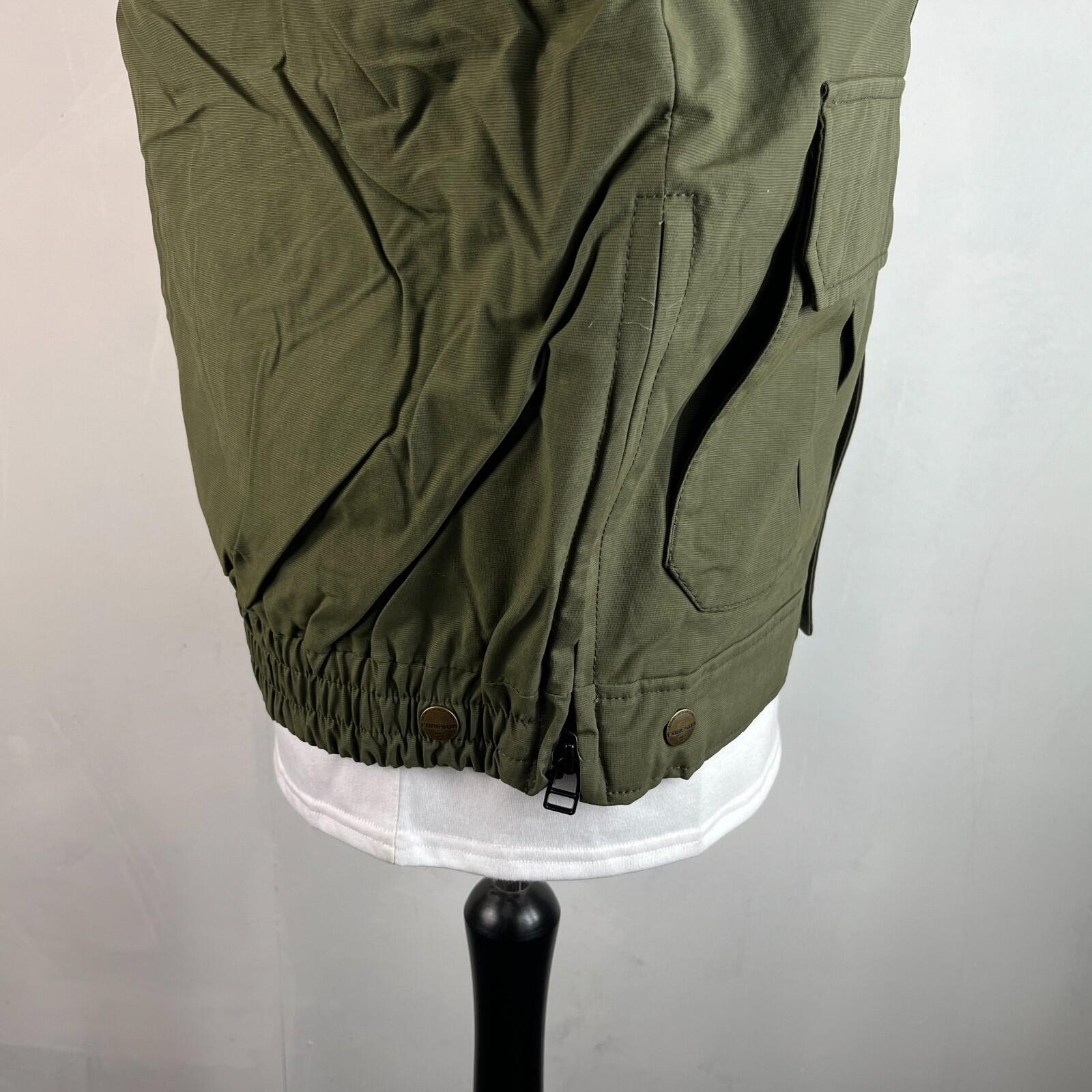 Foresun Professional Military Bomber Jacket w/ Liner & Faux Collar Shooting XL