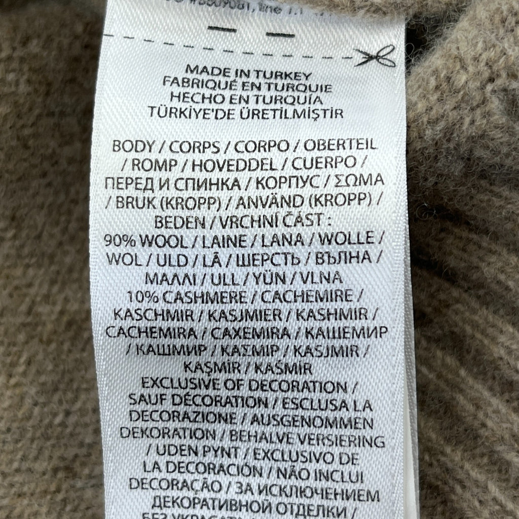 Polo Ralph Lauren Mens Cashmere Blend Jumper size XXL Beige