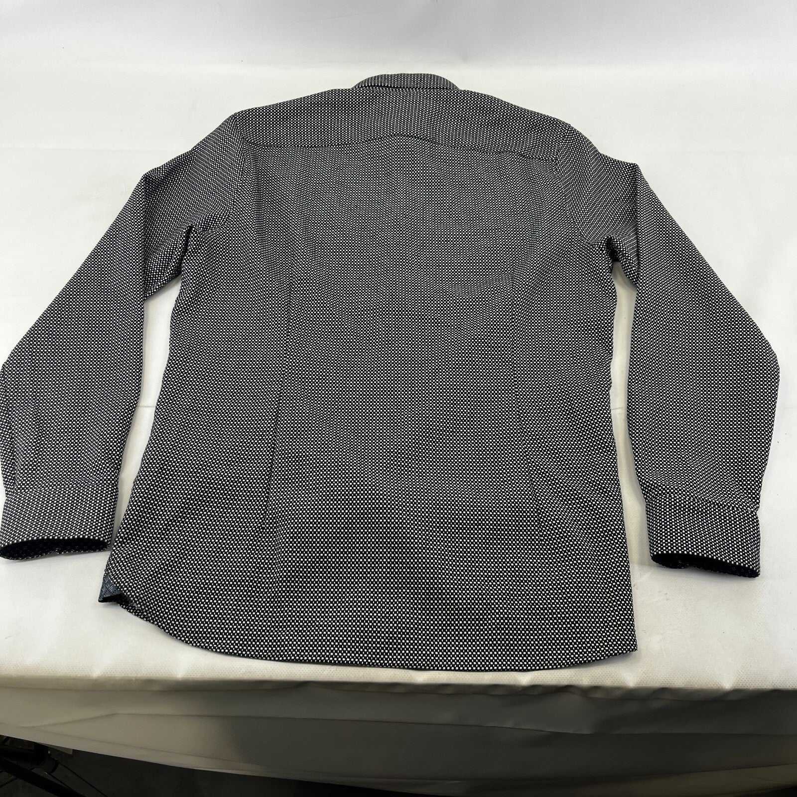 Ted Baker Men's Vintage Thick Heavy Black & White Shirt Mens Size 4