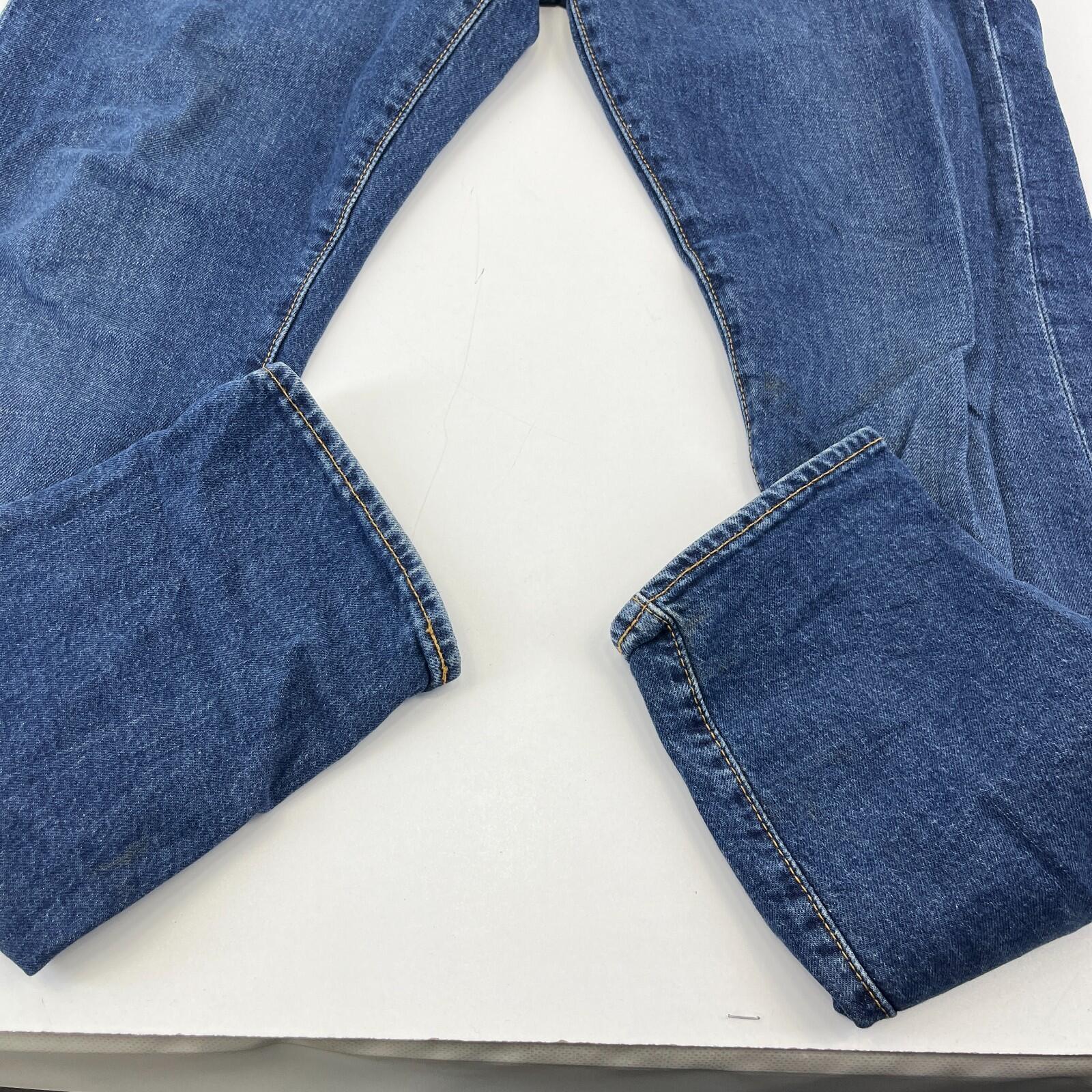 Levi's 512 Premium Big E Men's Jeans W32" L32" Blue Denim