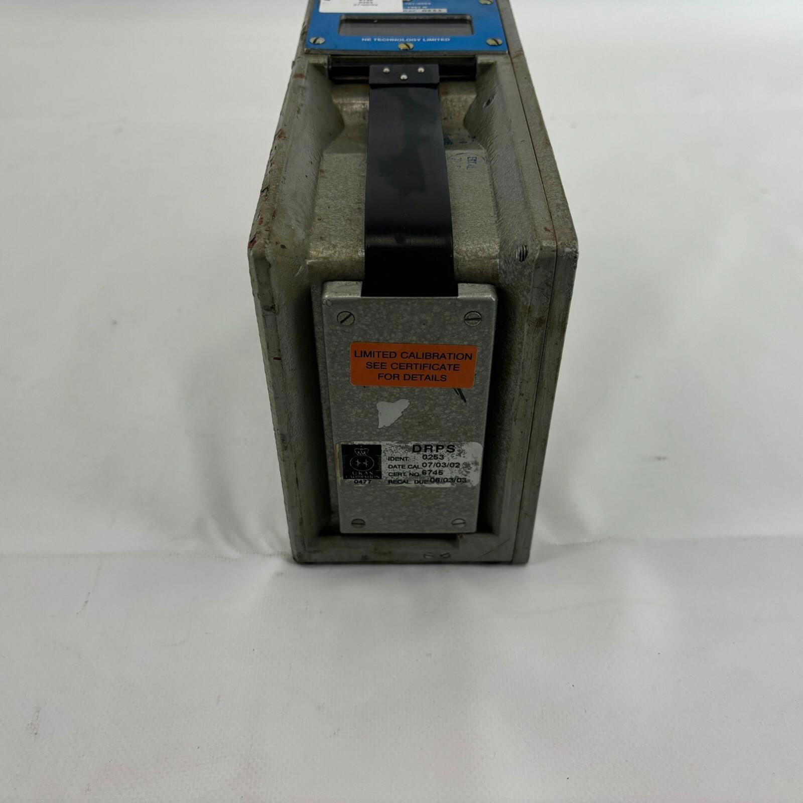Radiac MD3 Survey Meter Doserate RAF Geiger Counter NBC CBRN - Battery Test OK