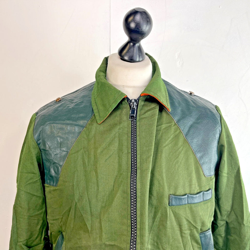 Vintage Turima Sweden Men's Hunting Jacket size Large in Green with Fleece Liner