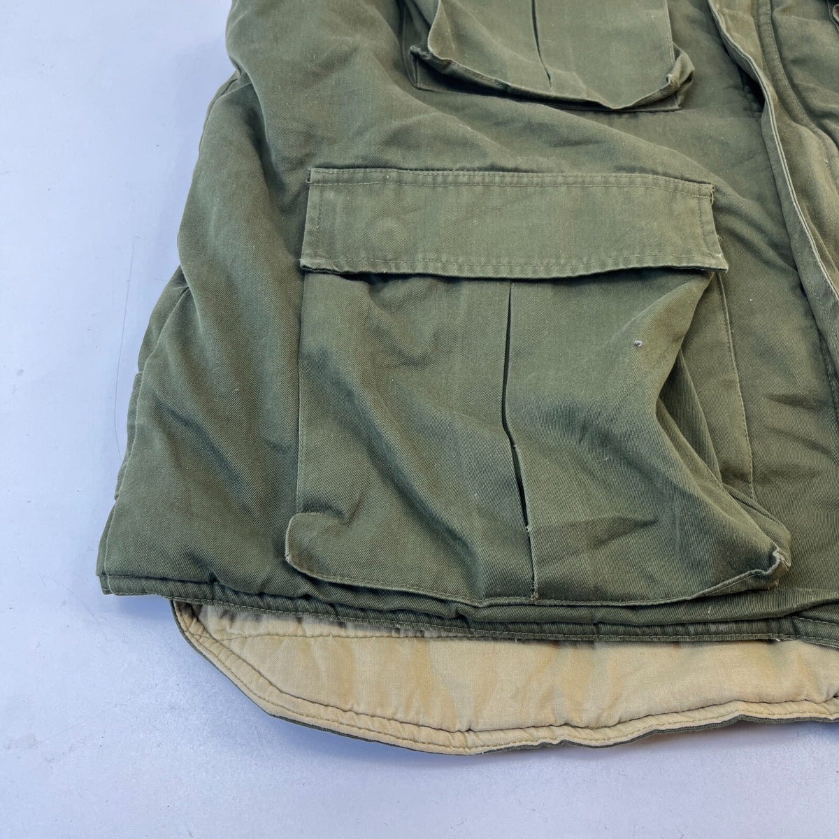 Military Army M65 Style Quilted Vest Gilet Bodywarmer size L Hunting Shooting
