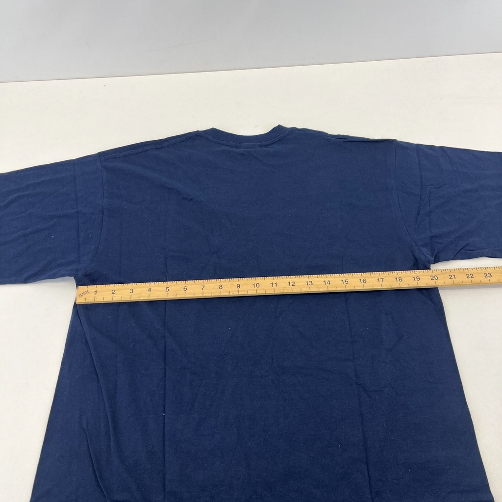 Rare The Queen's Own Cameron Highlander Embroidered T Shirt in Navy Blue size M