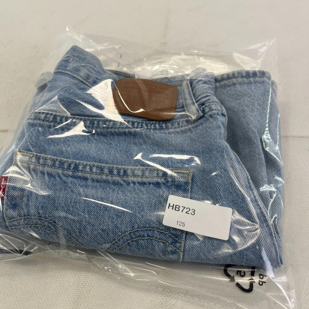 Levi's Ribcage Skirt Premium Big E Mid Blue - W29" Length 15"