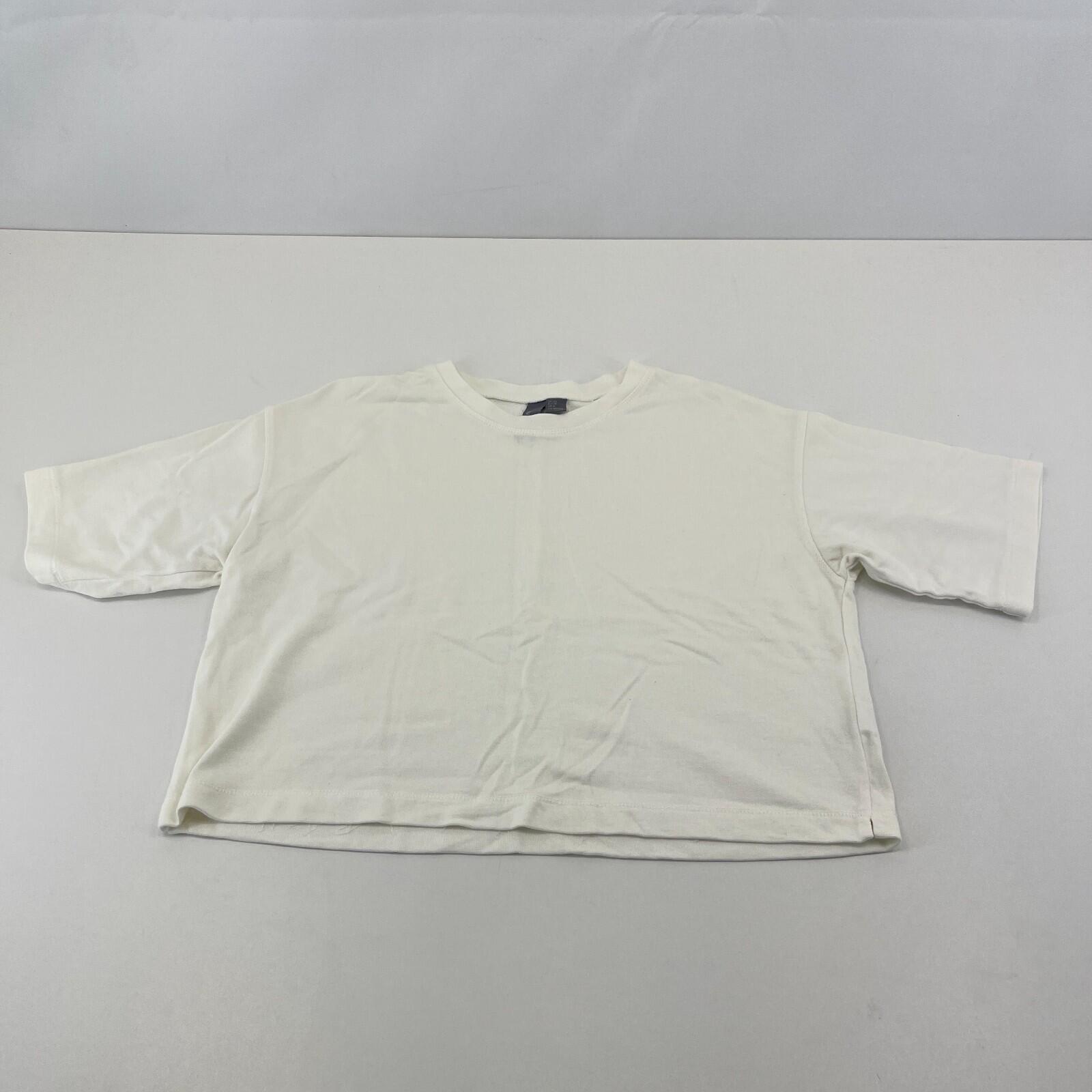 Sweaty Betty Women's After Class Short Sleeve Sweatshirt in White size XS - NWOT