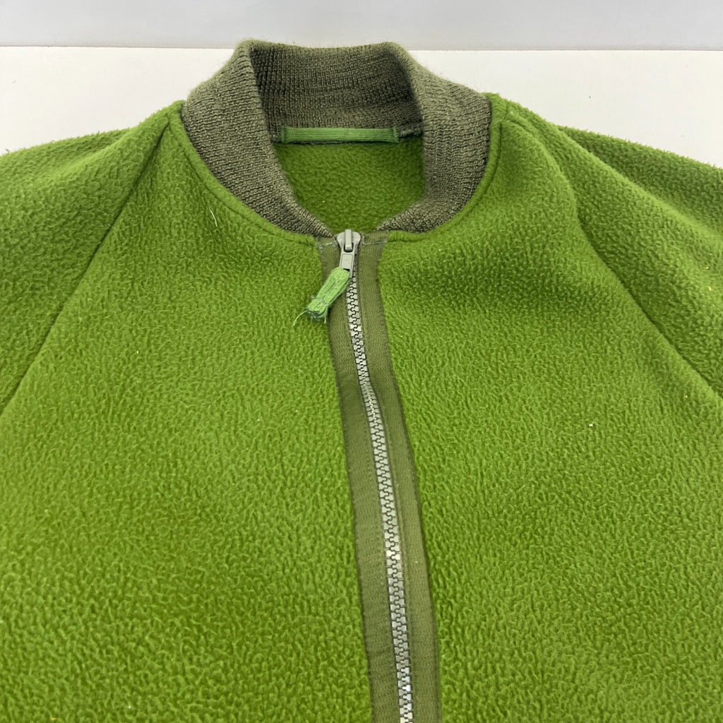 British Military Issue Green Thermal Fleece Cold Weather Liner Jacket 170/88