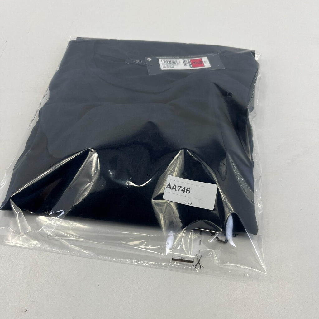 M&S Collection Women's Crew Neck Pullover Top Navy Blue 3/4 Sleeve size 18