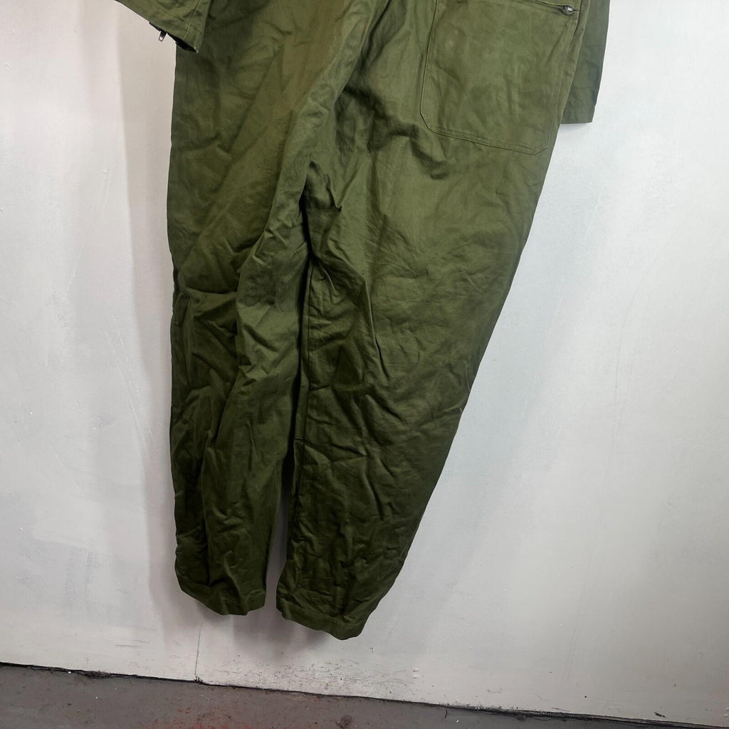 German Military Army Engineers Coveralls Olive Green Boiler Suit EU size 54
