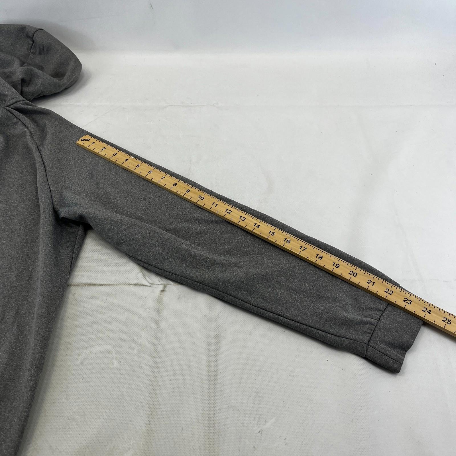 Adidas Dri Fit Full Zip Hoodie Jacket size M in Grey